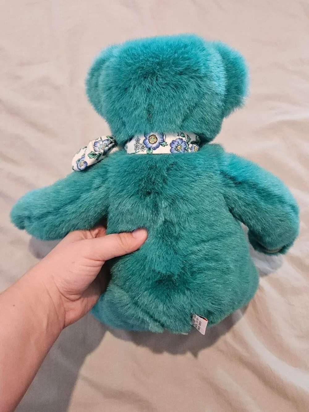 Green Victoria Secret Gund Plush Bear